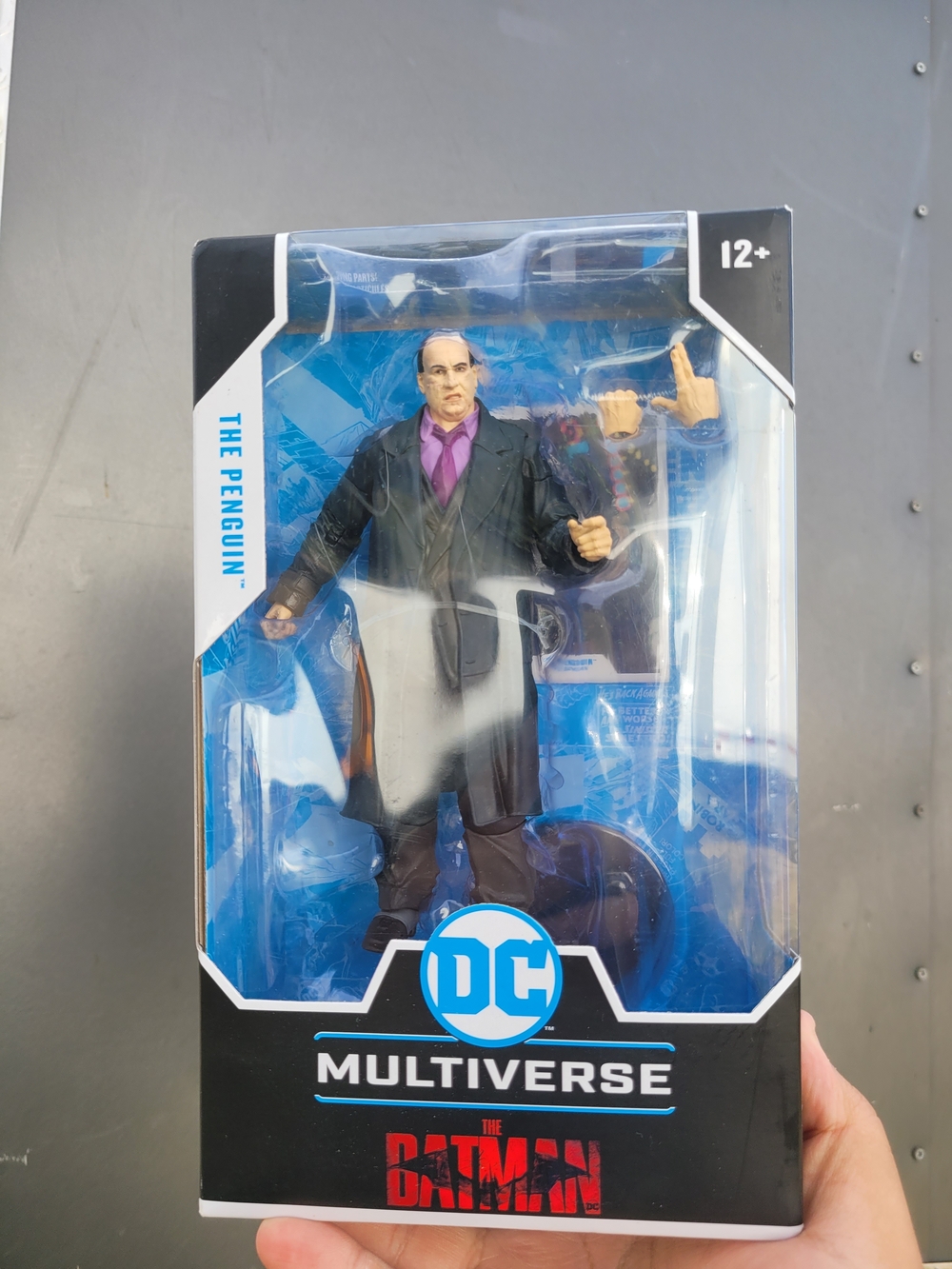 McFarlane Toys DC Multiverse The Penguin Batman Damaged Box